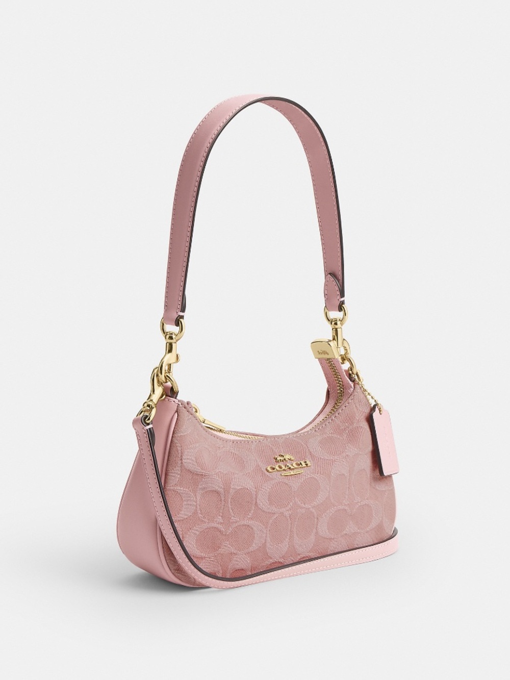NWT Coach Teri Mini Crossbody Bag In Signature 🌸🎀Denim - Picture 3 of 7